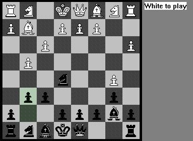 Glory (w) vs. Insign (b)