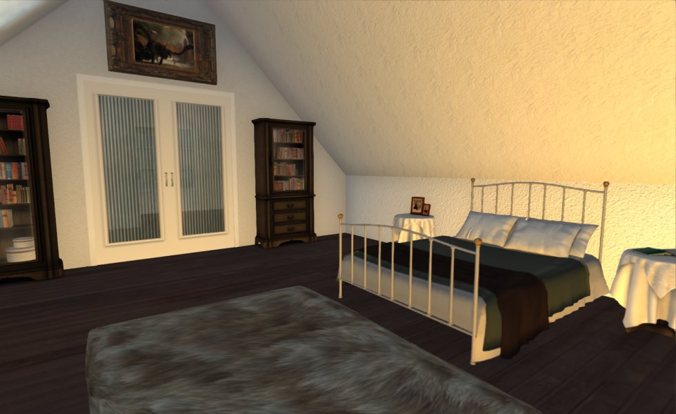 Second Life: Schlafzimmer