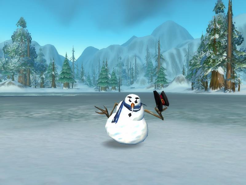 Schneemann in WoW