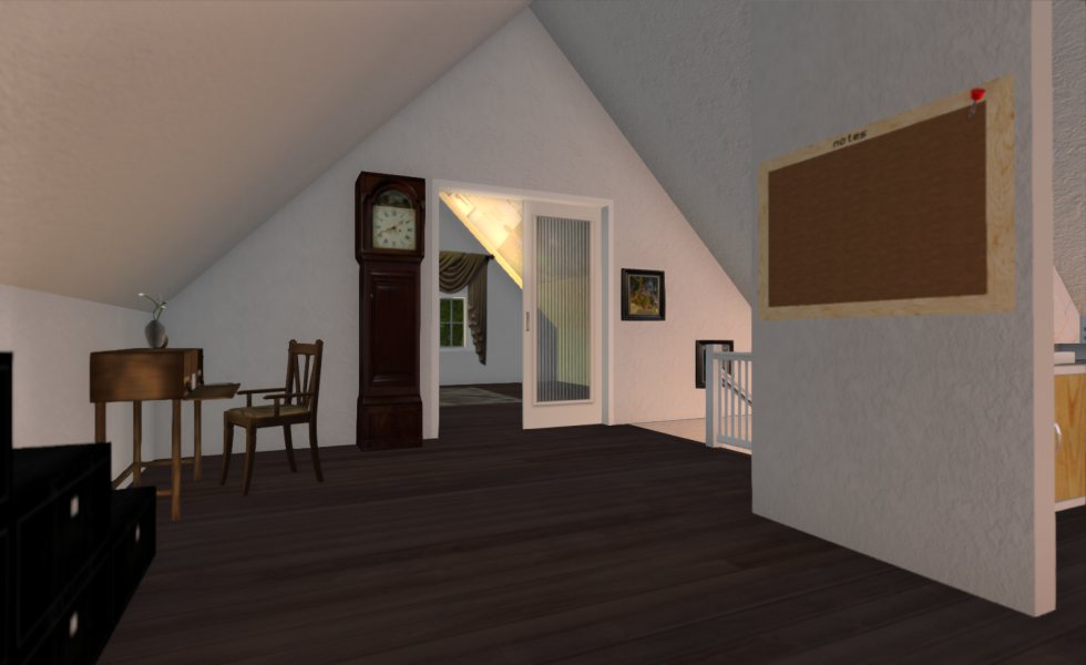 Second Life: Dachgeschoss
