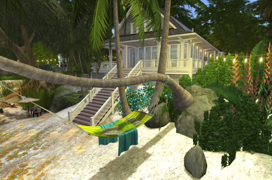 Second Life: Hängematte