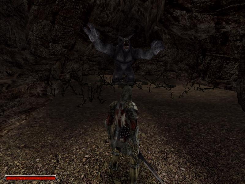 Schwarzer Troll