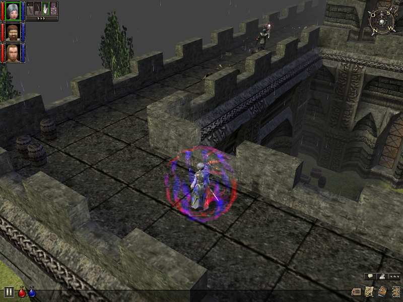 Snow in Castle Hiroth