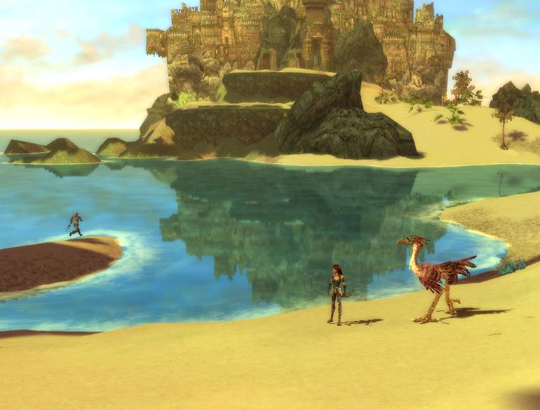 GW: Burg am Strand