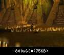 Kerzen in einer Grotte