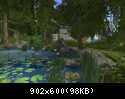 Second Life: Vom Gartenteich aus